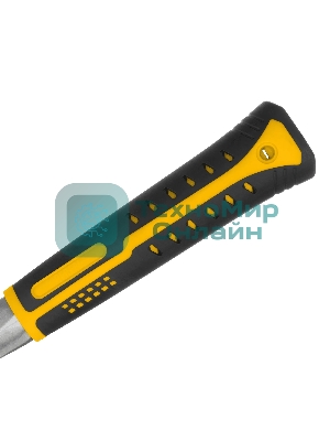 Кувалда Denzel 1,5 кг, цельнометаллическая, двухкомпонентная рукоятка