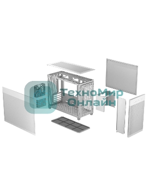 Компьютерный корпус Asus AP201/WHT/MESH AP201 ASUS PRIME CASE MESH WHITE EDITION (90DC00G3-B39000) (771913)
