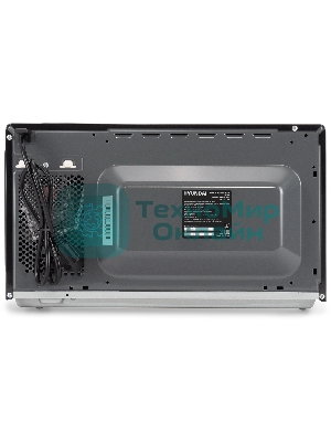 Микроволновая печь Hyundai HYM-D3012 черный, 25 л, 800 Вт, переключатели - кнопки, поворотный механизм