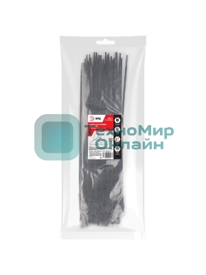 Хомут кабельный ЭРА 3.6х250 NO-225-179 черный (уп. 100 шт)