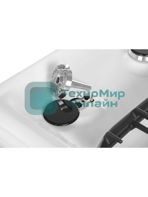 Плита газовая Gefest CG 50М02 К73 белый, конфорок 4 шт, духовка 42 л, 50 см x 85 см x 53 см