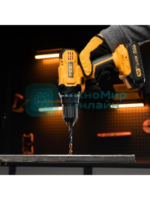 Сверло по металлу Denzel 6 мм, HSS-Tin, Golden Tip, 10 шт.