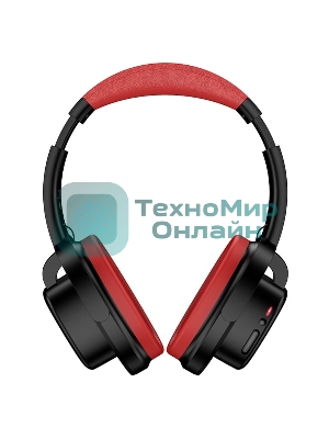 Беспроводные/проводные наушники Hoco W67 черный, полноразмерные, Bluetooth + проводной, складная конструкция, до 15 ч.