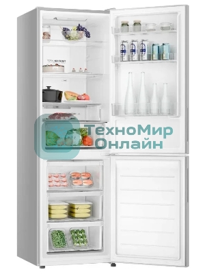 Холодильник Haier CEF536CSG серебристый двухкамерный 240/105 л морозилка снизу, No Frost