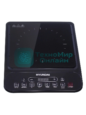 Плита настольная электрическая Hyundai HYC-0101 черный эмаль (настольная)