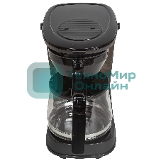 Кофеварка капельная SUPRA CMS-1240 черный, исп. кофе - молотый, 1.25 л, 750 Вт.