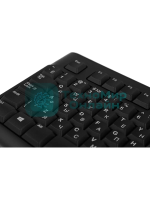 Клавиатура проводная Logitech K120 for business, USB черный (заводская гравировка)