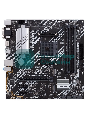 Материнская плата ASUS PRIME B550M-A, AM4, AMD B550, 4xDDR4, 4xSATA, 2xM.2, 1xPCIe 4.0 x16, 2xPCIe x1, 1xDVI-D, 1xHDMI, 1xVGA, 1x 1Gb LAN, 2xUSB 3.2 Gen 1, 2xUSB 2.0, 3x3.5 мм, 7.1, mATX
