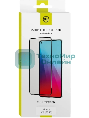 Защитное стекло для экрана Redline прозрачный для Honor X5 1шт. (УТ000034221)