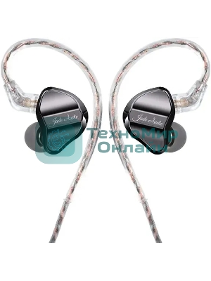 Гарнитура внутриканальные Fiio JD1 1.2м черный проводные в ушной раковине (80003799)