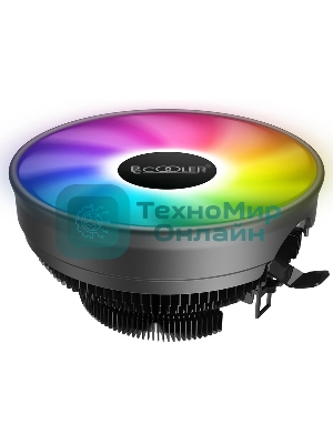 Устройство охлаждения(кулер) PcCooler E126M Pro RGb Soc-AM5/AM4/1200/1700/1851 черный 4-pin 29.8dB Al 90W 266gr Ret (R3-0120WBKSXX-GL)