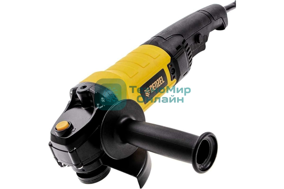 Угловая шлифовальная машина Denzel AGH125-1200A, 1200 Вт, 125мм, 11000 об/мин