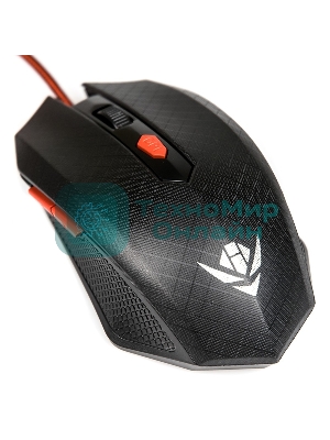 Мышь проводная Dialog Nakatomi MOG-08U черный, 2400 dpi, USB, кнопки - 6