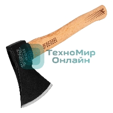 Топор Denzel 1000 г, кованый, буковое топорище