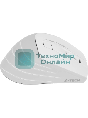 Мышь беспроводная A4Tech Fstyler FG30S белый/серый, 2000 dpi, радиоканал, USB, кнопки - 6