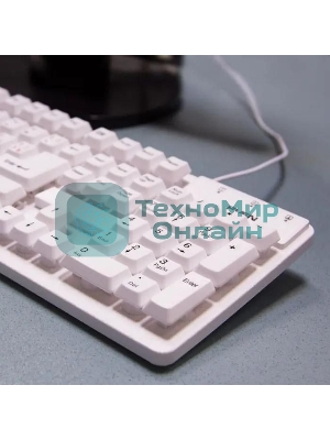 Клавиатура проводная SVEN Standard 301 USB белая