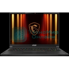 Ноутбук MSI Stealth 16 AI A2HWGG-085XRU Intel Core Ultra 7 255H/32Gb/SSD1Tb/RTX5070 8Gb/16
