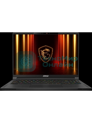 Ноутбук MSI Stealth 16 AI A2HWGG-085XRU Intel Core Ultra 7 255H/32Gb/SSD1Tb/RTX5070 8Gb/16