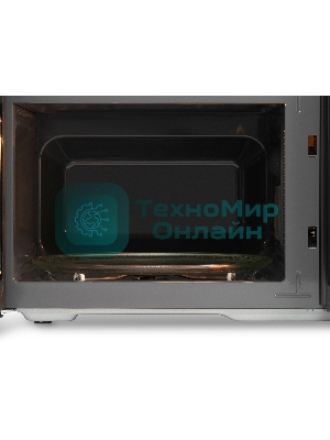 Микроволновая печь Hyundai HYM-D3012 черный, 25 л, 800 Вт, переключатели - кнопки, поворотный механизм