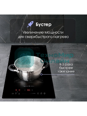 Варочная панель Zigmund & Shtain CI 61.3 B черный