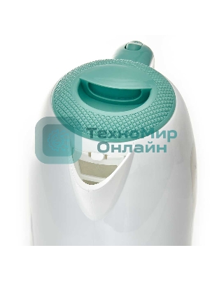 Чайник электрический DELTA DL-1106 белый с мятным