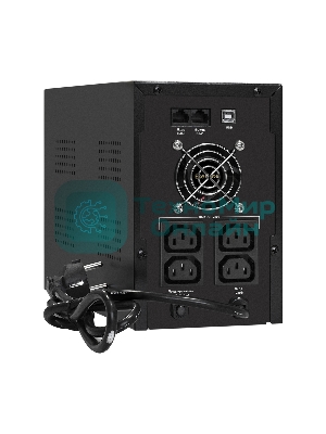 Источник бесперебойного питания ExeGate EX292612RUS SpecialPro UNB-2200.LED.AVR.4C13.RJ.USB 2200VA/1300W, LED, AVR,4*C13, RJ45/11,USB, металлический корпус, черный