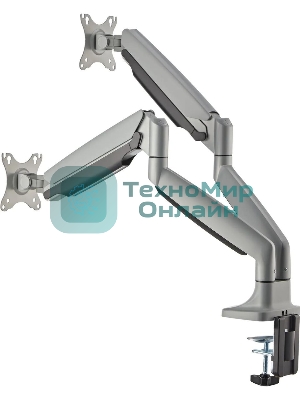 Кронштейн для мониторов ЖК Digma D-MM302D серый 17