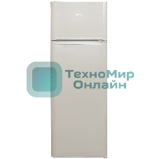 Холодильник Stinol TS 167 E бежевый двухкамерный 245/51л морозилка сверху