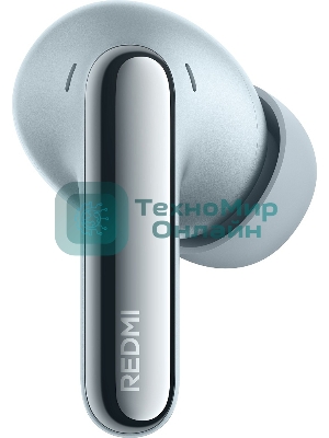 Наушники TWS Xiaomi Redmi Buds 8 Pro голубой, внутриканальные, Bluetooth, активное шумоподавление, до 10 ч