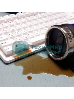 Клавиатура проводная SVEN Standard 301 USB белая