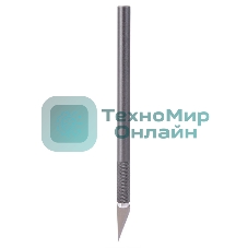 Резак-скальпель Deli 2102 10 сменных лезвия сталь пластиковая коробка