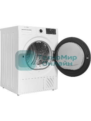 Сушильная машина Hyundai DFE9412 белый, 10 кг, сушка - конденсационная, программ - 14, 60 x 85 x 62 см