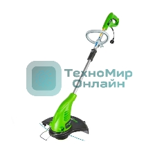 Триммер электрический GREENWORKS GST5033 21217 нижний двигатель 500Вт леска 1.6мм 33см