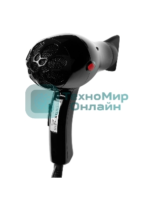 Фен Centek CT-2221 Professional черный, 2200 Вт