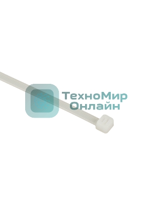 Хомут кабельный 4.8х150 нейл. белый (уп. 100 шт) EKF plc-c-4.8x150