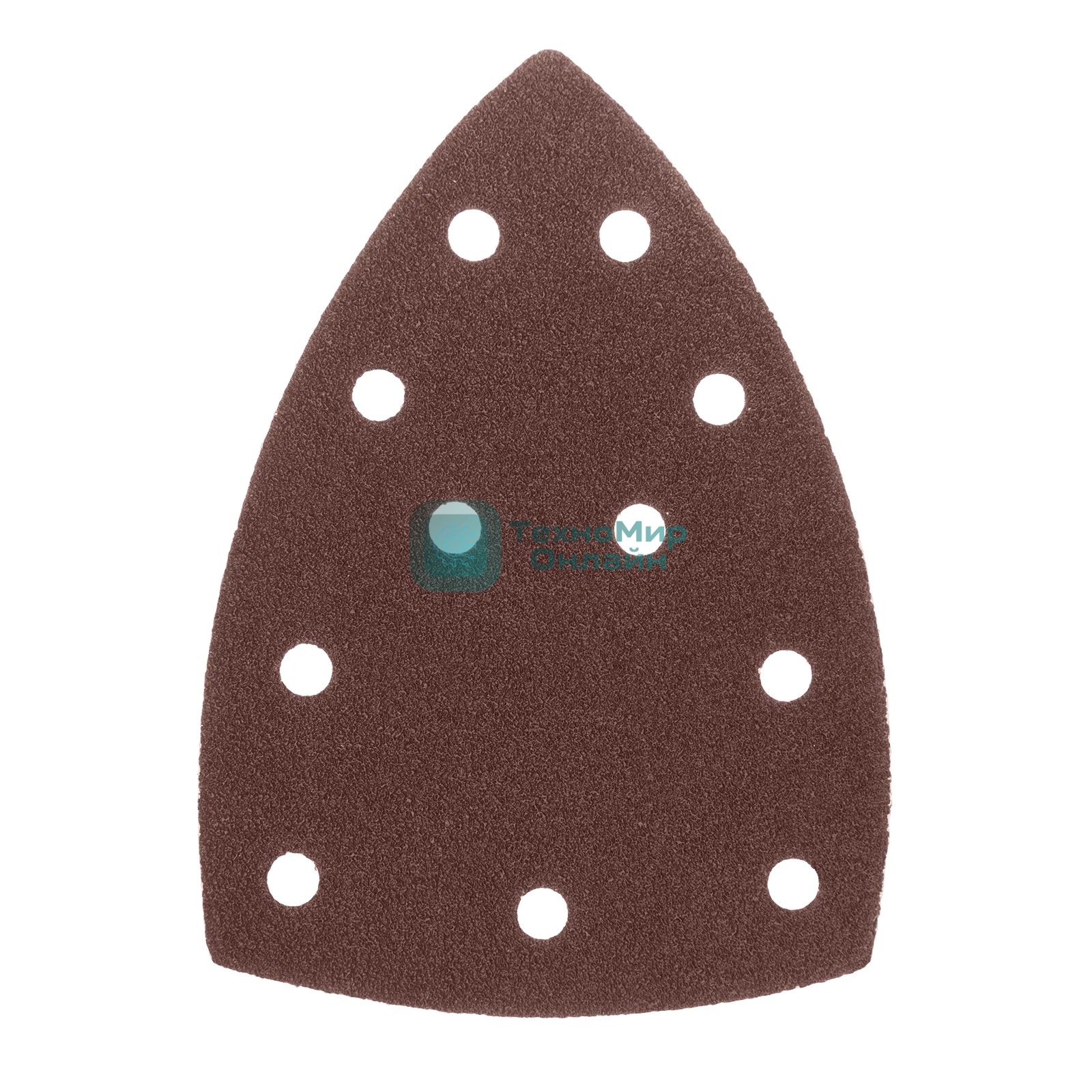 Треугольник абразивный Denzel на ворc. подложке под 