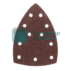 Треугольник абразивный Denzel на ворc. подложке под 