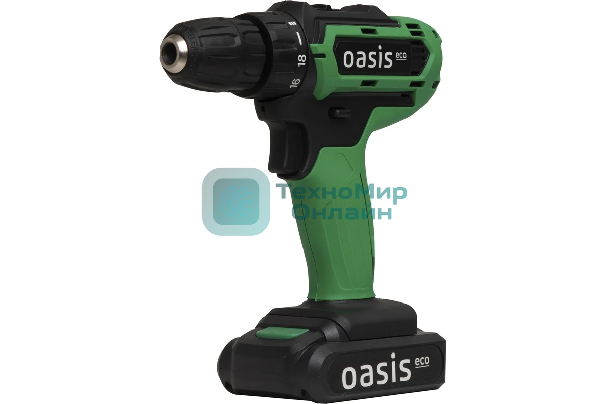Дрель-шуруповерт аккумуляторная Oasis AS-18V Eco (J) 201