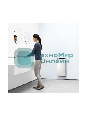 Электросушитель для рук Puff-8850 погружной, белый, 1,2 кВт