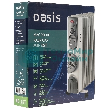 Масляный обогреватель Oasis MB-25T