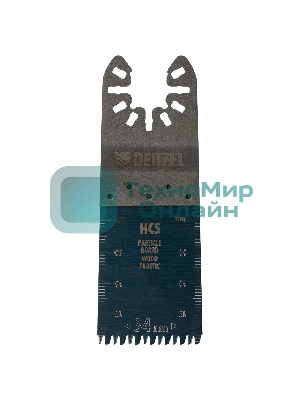 Набор насадок для МФИ Denzel по дереву и металлу, 6 шт.