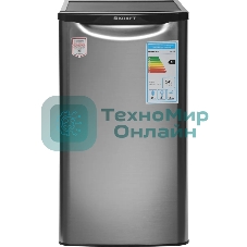 Холодильник Kraft BR 95I серебристый однокамерный 82/8л морозилка сверху