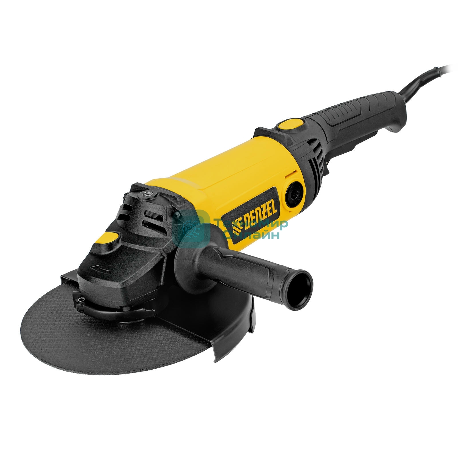 Машина шлифовальная угловая Denzel AGL230-2600, 2600 Вт, 230 мм, 6600 об/мин