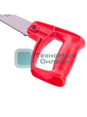 Ножовка по дереву Matrix 23106 для мелких пильных работ, 320 мм, цельнолитая однокомпонентная рукоятка