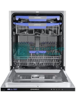 Встраиваемая посудомоечная машина Maunfeld MLP-12IMR, черный, 59.8 см, 14 компл., 44 дБ, класс A++