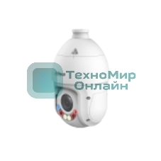 Уличная купольная PTZ IP-видеокамера Dahua DH-SD4E225Gb-HNR-A-PV1 TiOC с активным сдерживанием и ИИ 2Мп, 1/2.8” CMOS, моторизованный объектив 4.8~120мм (25x), видеоаналитика, ИК 100м, LED 50м, IP66