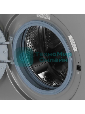 Стиральная машина Beko WRE 65P1 BSS серебристый, загрузка фронтальная 6 кг, 1000 об/мин., класс: А