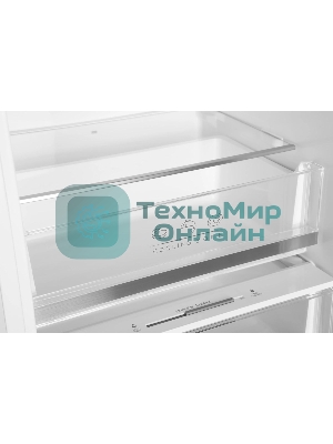 Встраиваемый холодильник Hyundai HBR 1946 2-хкамерн. белый