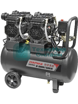 Компрессор поршневой Парма БМ K-3000/50БМ масляный 474л/мин 50л 3000Вт серый/черный