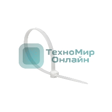 Хомут кабельный 3.6х370 нейл. белый (уп. 100 шт) EKF plc-c-3.6x370